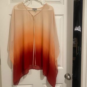 Sunburst Chiffon Blouse